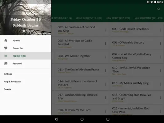 SDA Hymnal android App screenshot 4