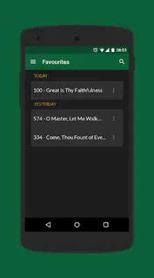 SDA Hymnal android App screenshot 6