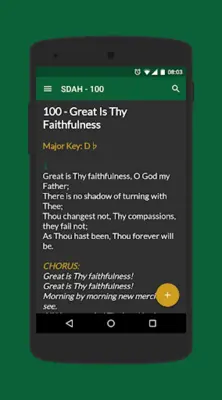 SDA Hymnal android App screenshot 7